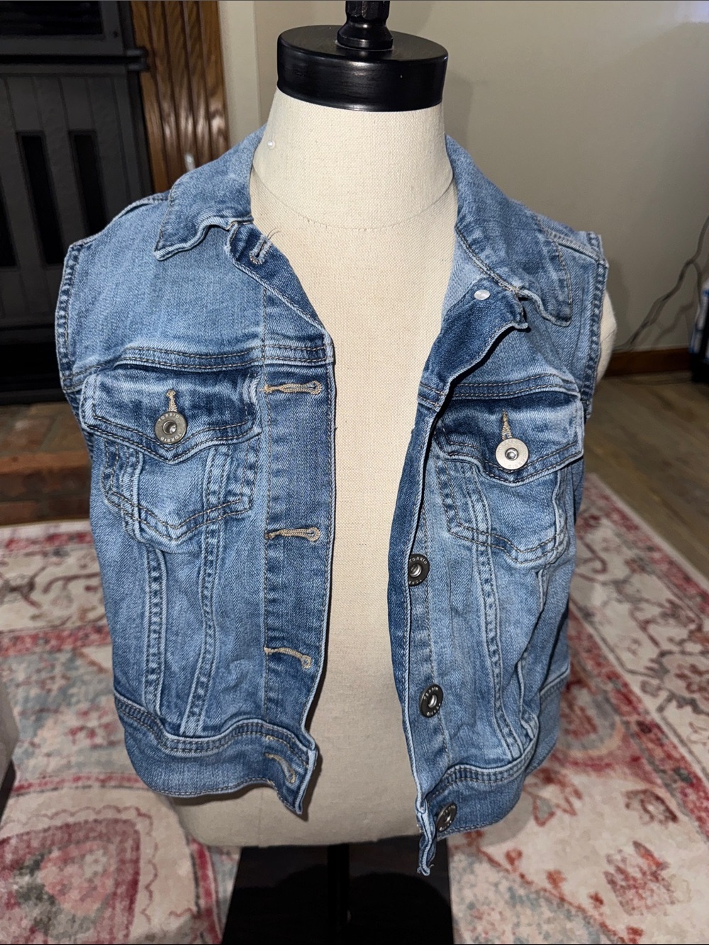 torrid Blue Denim Jacket with Branded Label
